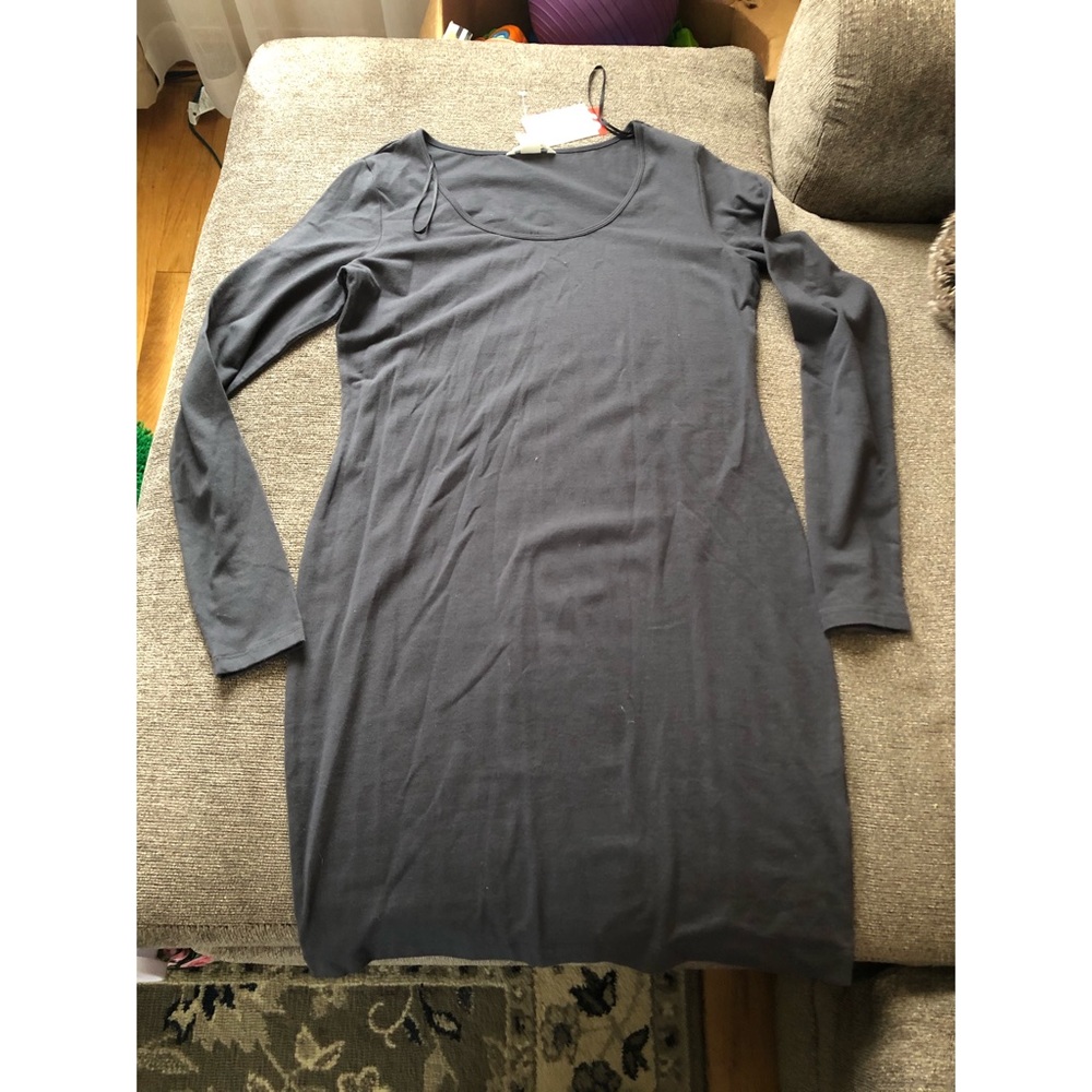 Grey body con Dress